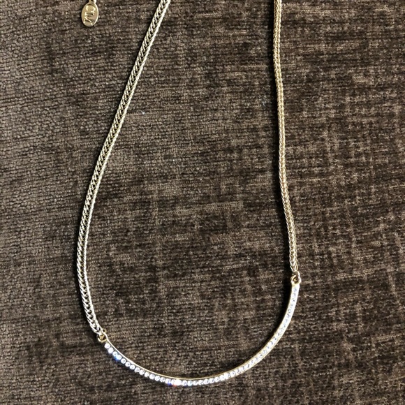 Gold and Sparkle Necklace - Picture 1 of 2